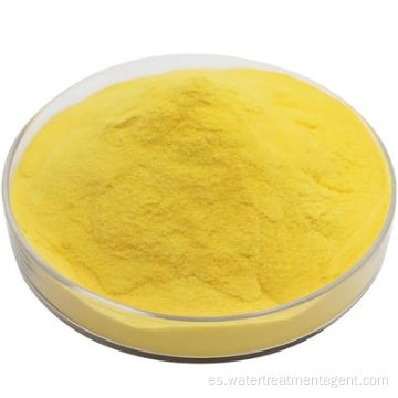 Coagulante en polvo amarillo claro de cloruro de polialuminio